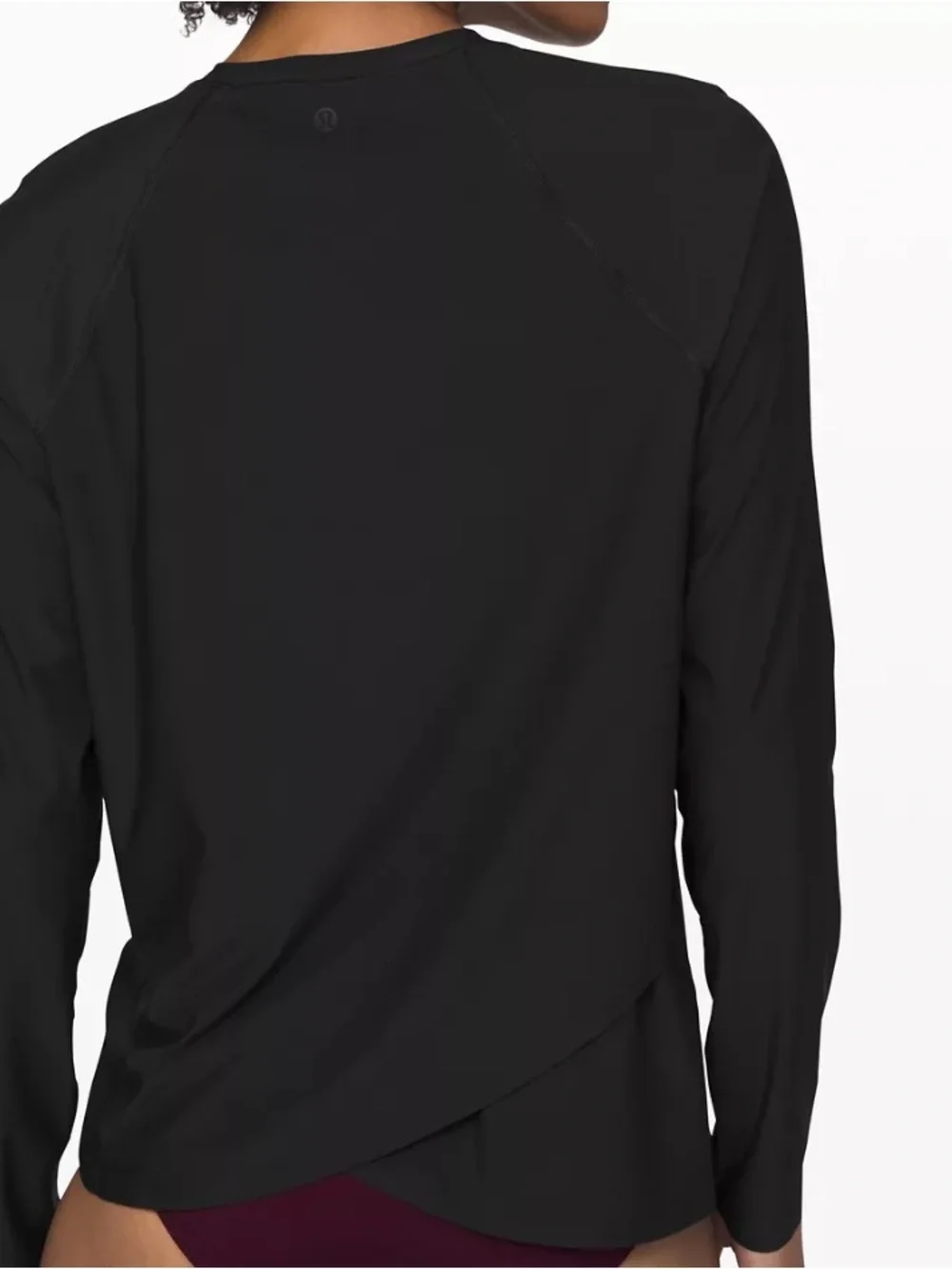 lululemon athletica Sun Shelter LS Rash Guard small black